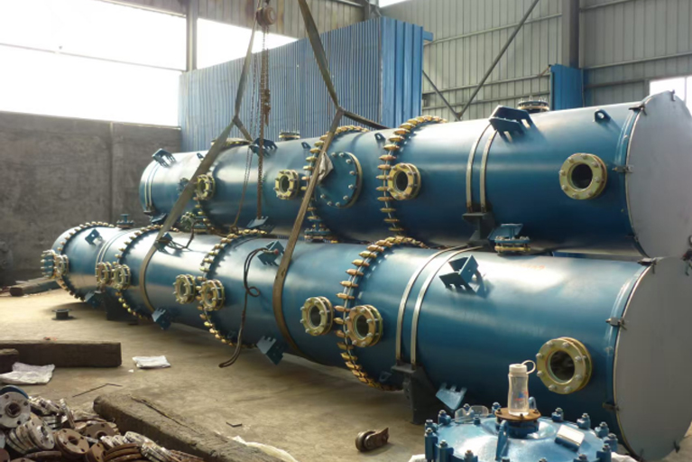 Glass lined column to India