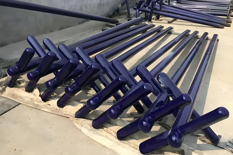 Method to check the speed of the enamel glass mixer